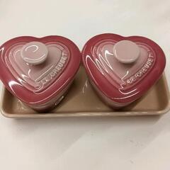 0620-080 ☆未使用☆　LE CREUSET　ル・クルーゼ　 プチ・ラムカン・ダムール・セットの画像