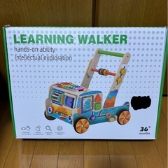 【新品】Promise Babe 木製 ベビーファーストウォーカー アイムトイ 手押し車の画像