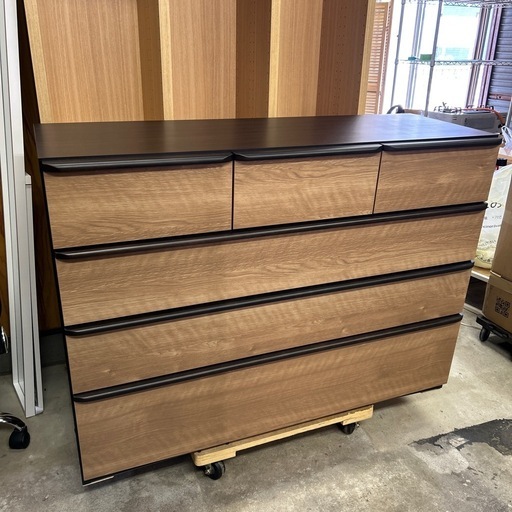 【済】ニトリ　ローチェスト ニーズ3 幅120cm