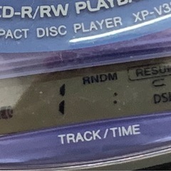 aiwa ポータブルCDプレーヤーの画像