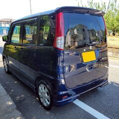 スズキ　パレットT　車検9/6　走行84000ｋ　両側パワースライド　ベージュ革調シートカバー　社外ＨＤＤナビ＆地デジＴＶ　純正14AW　キセノン＆フォグ　ターボ車の画像