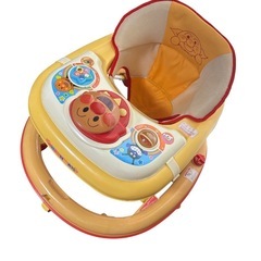 アンパンマン メロディ♪歩行器 3段階の高さ調節ができる 消音キ...