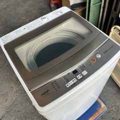 AQUA AQW-GS50Jアクア全自動電気洗濯機の画像