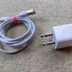 充電用ケーブル　au  アイフォン用充電用ケーブル携帯電話　アクセサリーの画像