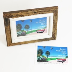 永井博ポストカードのオリジナル額装＋ポストカード1枚付の画像