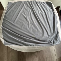 ビーズクッション　無印良品　体にフィットするソファの画像