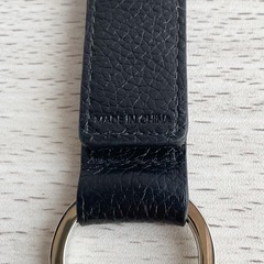 ☆お値引可能☆【美品】COACH  レザー製品 スナップボタン付き キーホルダーキーリングの画像