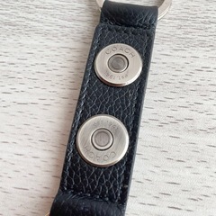 ☆お値引可能☆【美品】COACH  レザー製品 スナップボタン付き キーホルダーキーリングの画像