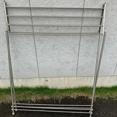 ステンレス製のタオル掛け