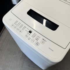 【超美品‼️】アイリスオーヤマ 2023年製 4.5kg全自動洗濯機 お急ぎコース搭載 ホワイト♪の画像