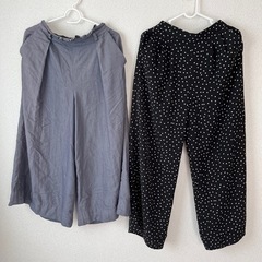 ワイドパンツ　2点
