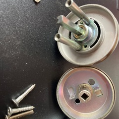 美和ロック　シリンダー錠　鍵2本付きの画像