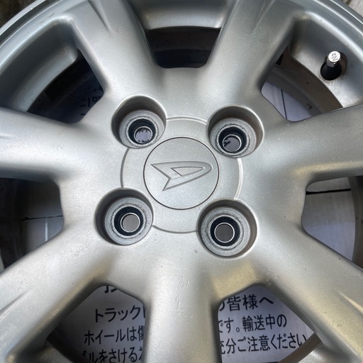 ダイハツ純正14インチ×4本 (チャコ＆愛の父) 葛飾のタイヤ