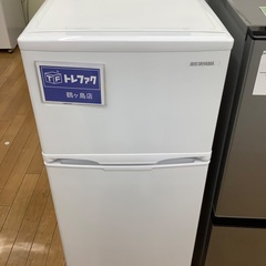 IRIS OHYAMA 2ドア冷蔵庫 IRSD-12B-W 118L