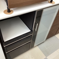 春日市⭐️ニトリ⭐️レンジボード⭐️シンプルデザイン⭐️定価¥54,990⭐️の画像