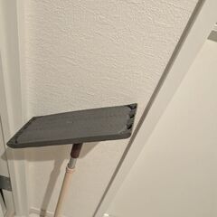 フローリングワイパー 床用 本体収縮タイプ　ブラウンの画像