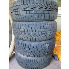 506096スタッドレスタイヤ / ハンコック Winter icept iz2A 205/55R16 2017年製【4本】中古品 ※お引取限定の画像