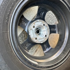 スタッドレスタイヤ➕ホイール　４本セットの画像