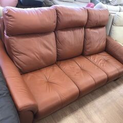★リユースのサカイ春日部店★KJ10523  3Pソファ ブラウ...