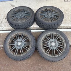 DUNLOP スタッドレス タイヤ アルミホイール WM02 1...