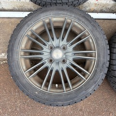 DUNLOP スタッドレス タイヤ アルミホイール WM02 165/55R15 ダンロップ ウィンターマックス WINTER MAXX の画像