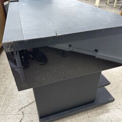 ★リユースのサカイ高崎店★TJ12012 SHARP テレビ台 黒 H45×D43×W135 クリーニング済みの画像