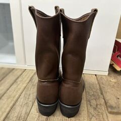 レッドウィング ペコスブーツ 1114 US 9 1/2 ワイズD ブラウン REDWING 06年製 刺繍羽根タグ ファクトリーセカンド 札幌市 白石店の画像