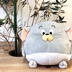トムとジェリー　タフィー　もちもちぬいぐるみの画像