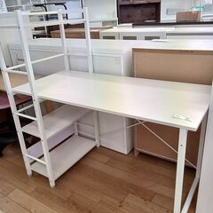 ★リユースのサカイつくば店★TK5650 ニトリ 棚付きデスク ...