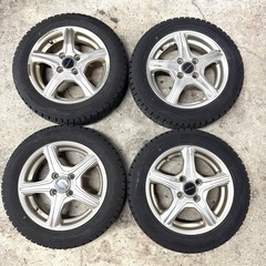 軽自動車などに②　155/65R14 スタッドレスタイヤ付き4本セット