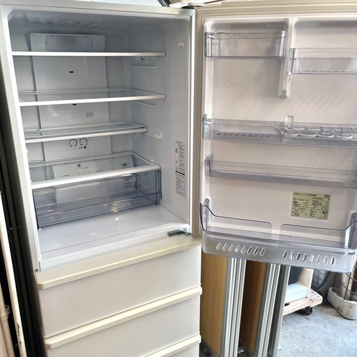 《売約済》【武蔵小山店】 AQUA アクア 4ドア 冷凍冷蔵庫 AQR-36M(W) 幅60cm 355L5ドア 右開きタイプ 2022年製造