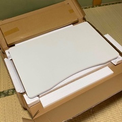 パソコンデスク ワークデスク幅80cm×奥50cm 北欧 化粧台 作業机 仕事用の画像
