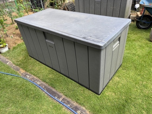 コストコ　デッキボックス　物置　収納