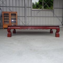 0617-04　木製の座卓