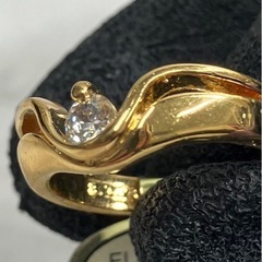 Y 2506-510  C.Z. キュービックジルコニア リング 12号 中古の画像