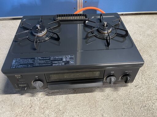 【良品】パロマ ガスコンロ IC-S37-2R 2023年製 LPガス用 水なしグリル付き 早い者勝ち 引取歓迎 配送OK