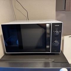 TOSHIBA、2024年11月に新品で購入した電子レンジ。