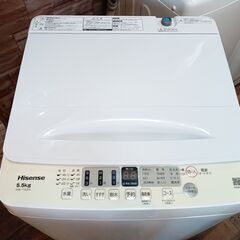 Hisense　洗濯機　5.5㎏　HW-T55H　2024年式　■買取GO‼　栄和店の画像