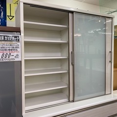 【愛品館 江戸川店 】2枚スライド扉 カップボード NITORI（ニトリ）の画像