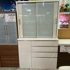 【愛品館 江戸川店 】2枚スライド扉 カップボード NITORI...