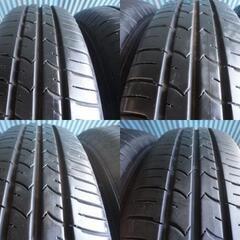 グッドイヤー　EfficientGrip Eco Hybrid EG01　145/80R13　4本　9.5分溝　程度良好！の画像