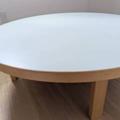 アルテック(artek)の丸テーブル（白）