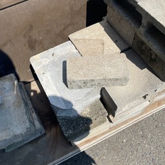 コンクリートブロック　中古　半端まとめての画像
