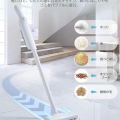 スティッククリーナー ハンディ掃除機 コードレス　2wayタイプ LEDライト付の画像