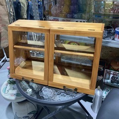 C20【ガラスケース】ブレッドケース コレクションケース ナチュ...
