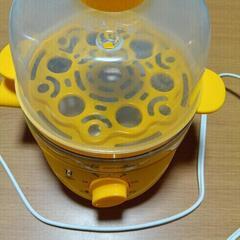 美品 ゆで卵器 蒸し器