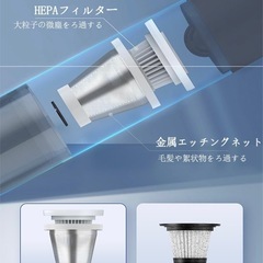 【新品】ハンディクリーナー ミニ掃除機 の画像