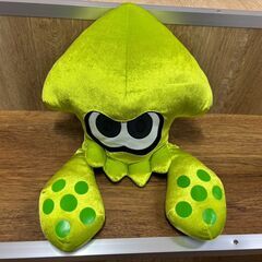 【美品】スプラトゥーン　いか型　ぬいぐるみ