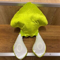 【美品】スプラトゥーン　いか型　ぬいぐるみの画像