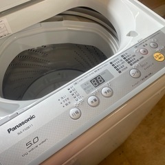 061901パナソニック5.0kg洗濯機2017年製の画像